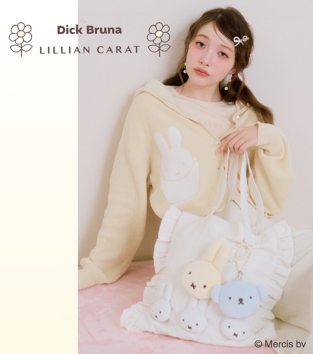 LILLIAN CARAT ケーブルニット＆シャツミニワンピースセット LILLIAN CARAT｜PETAL ONLINE（ペタルオンライン）
