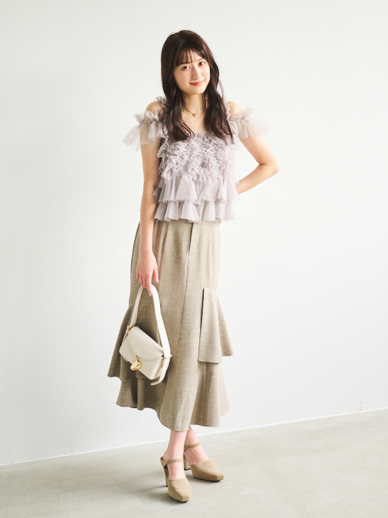 ★サマーカット ココビーチ★【CHANEL】コットンベールスカート ココディール 2024 SUMMER SKIRT COLLECTION|PETAL ONLINE