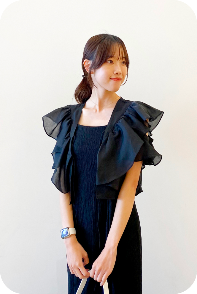 ココディール ORGANDIE FRILL BOLERO × STRETCH NO-SLEEVE TOPS|PETAL ONLINE(ペタルオンライン) ココディール ORGANDIE FRILL BOLERO × STRETCH NO-SLEEVE TOPS|PETAL ONLINE(ペタルオンライン)