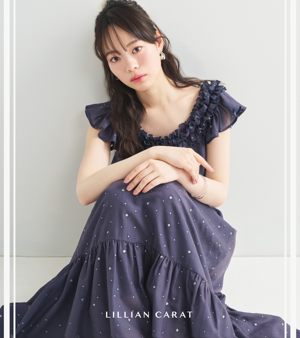 最終値下 ルネ Anniversary ワンピース 34 ラズベリーピンク LILLIAN CARAT Monthly ONE-PIECE 2026 June｜PETAL ONLINE（ペタル