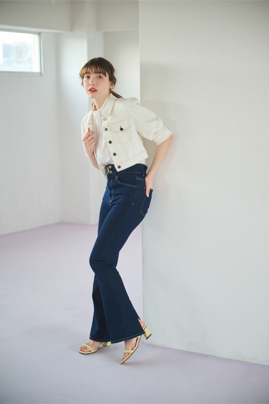 WITH FLARE PANTS