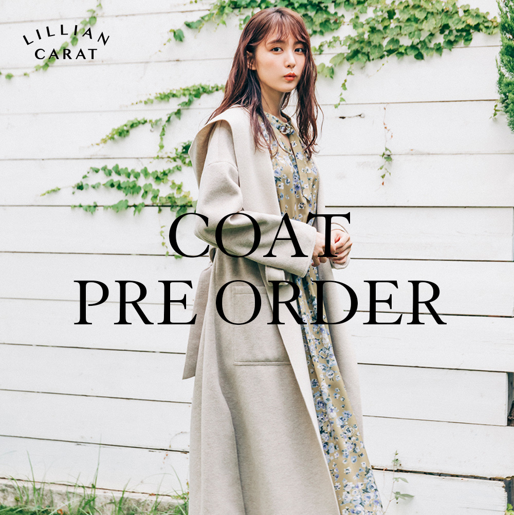 Lillian Carat Coat PreOrder｜PETAL ONLINE（ペタルオンライン）