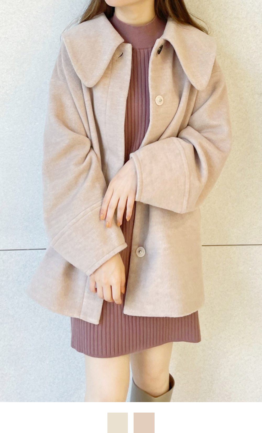 202209 Lillian Carat Coat Pre Order｜PETAL ONLINE（ペタル