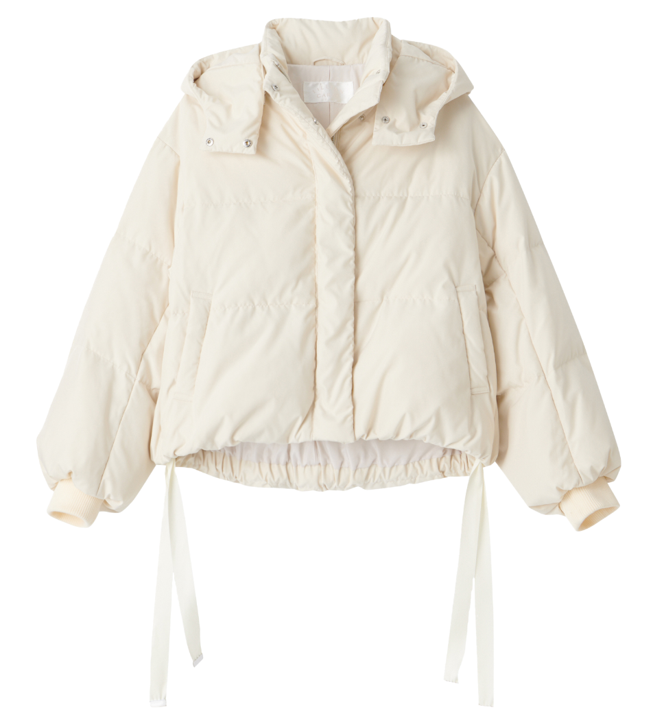 リリアンカラット　サイドリボンショートダウン 202209 Lillian Carat Coat Pre Order｜PETAL ONLINE（ペタル
