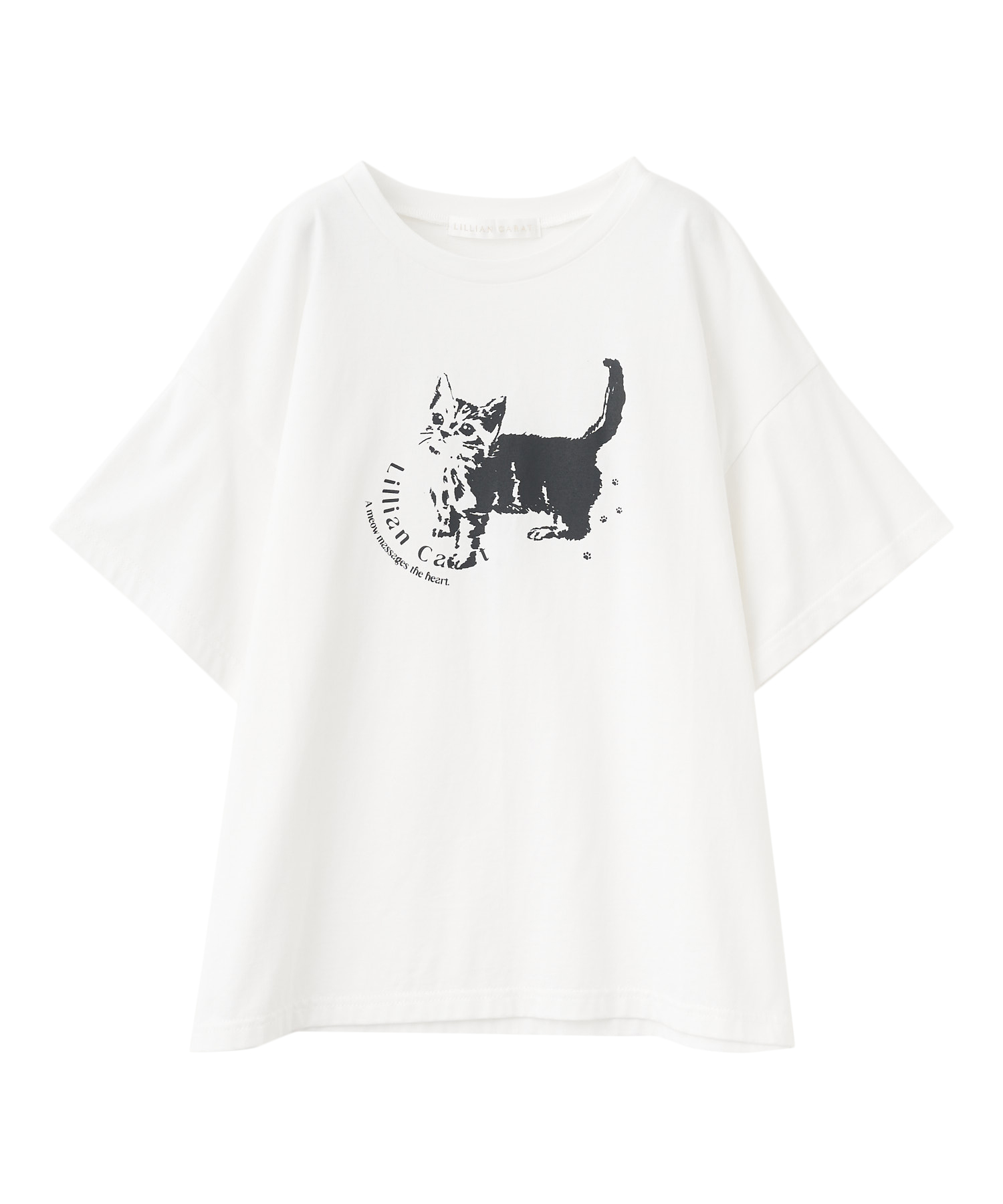 ronronプリントオーバーTシャツ｜PETAL ONLINE（ペタルオンライン）