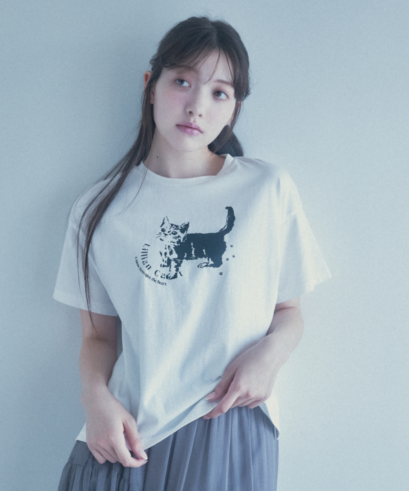ronronプリントオーバーTシャツ｜PETAL ONLINE（ペタルオンライン）