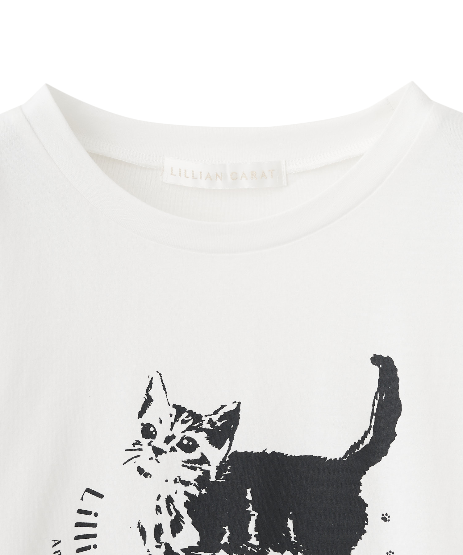 Tシャツ・カットソー RONRON CAT DAY OVER FIT T SHIRTS BMR057 ronronプリントオーバーTシャツ｜PETAL ONLINE（ペタルオンライン）