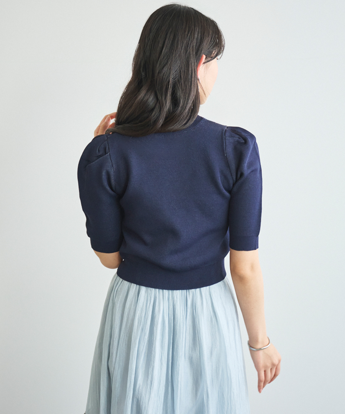 LAVANDA BIGロゴジャガードニット GRAL snap
