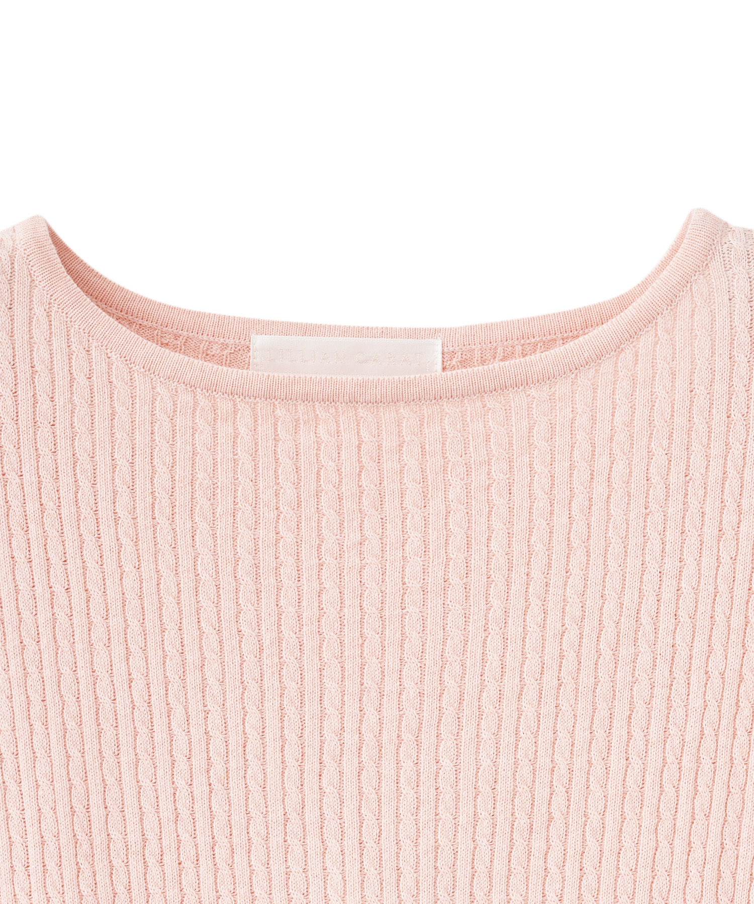 ronron刺繍ミニケーブルニット｜PETAL ONLINE（ペタルオンライン）