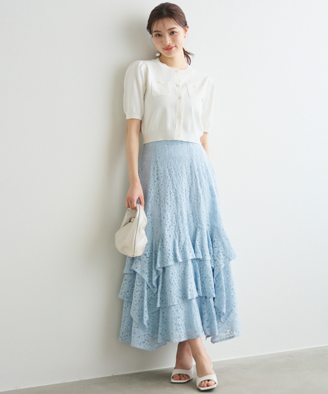 amelie様専用 Lisetteロシェル No.12 ロング レース スカート