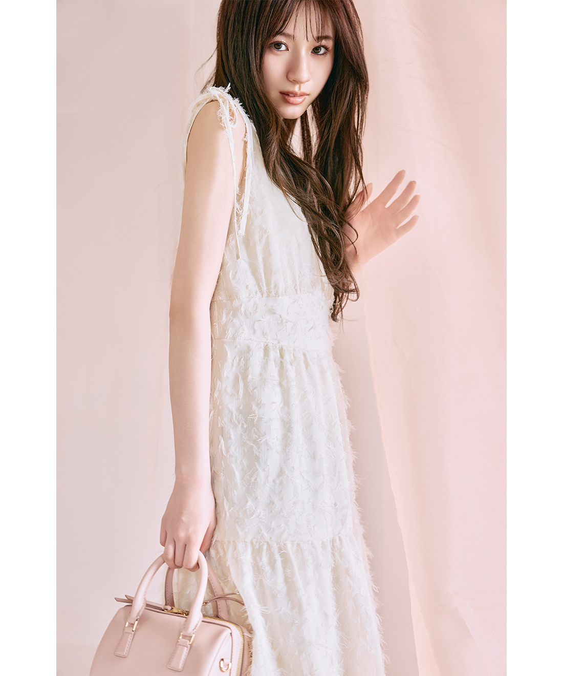 【美品！】PEARLY GATES リボン柄 ワンピース　木戸愛着用モデル 1 楽天市場】花柄ワンピース アシンメトリー リボン飾り