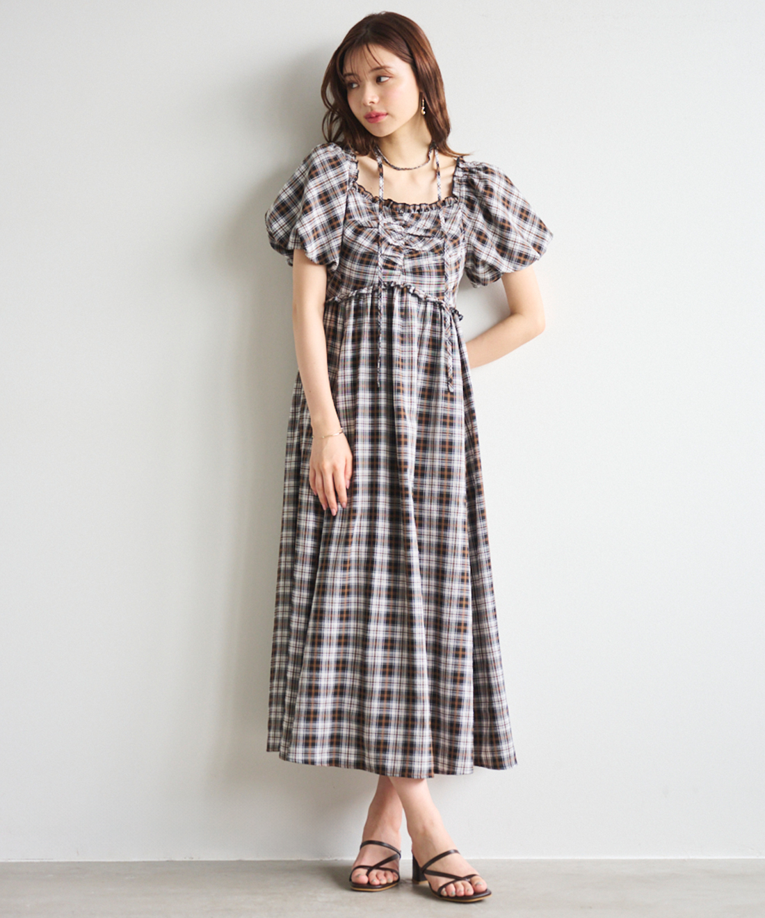 ベイビーズKEITA MARUYAMA チェック柄ワンピース　(美品) ベイビーズKEITA MARUYAMA チェック柄ワンピース (美品) ベイビーズ様