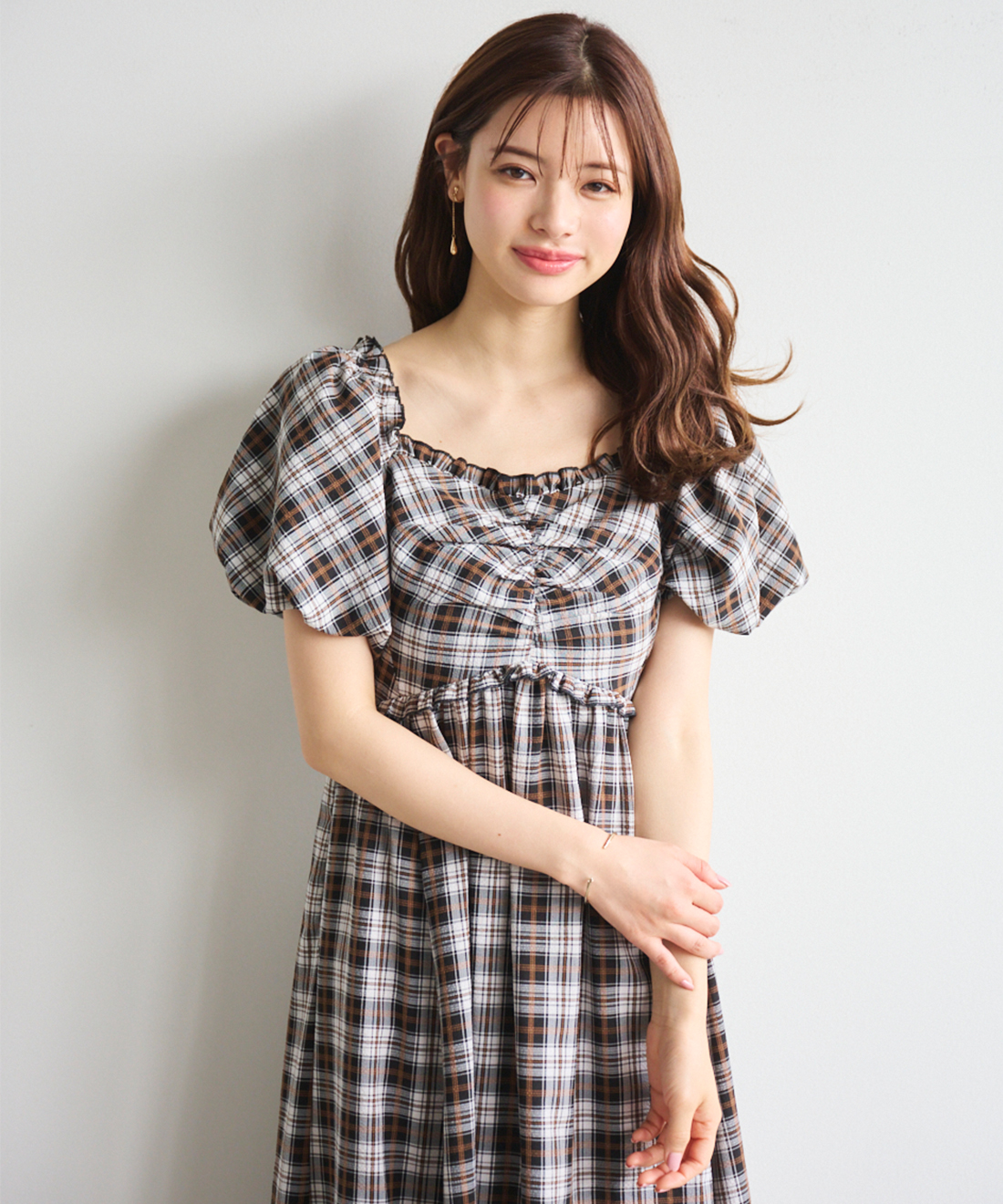 2WAYチェックワンピース｜PETAL ONLINE（ペタルオンライン）