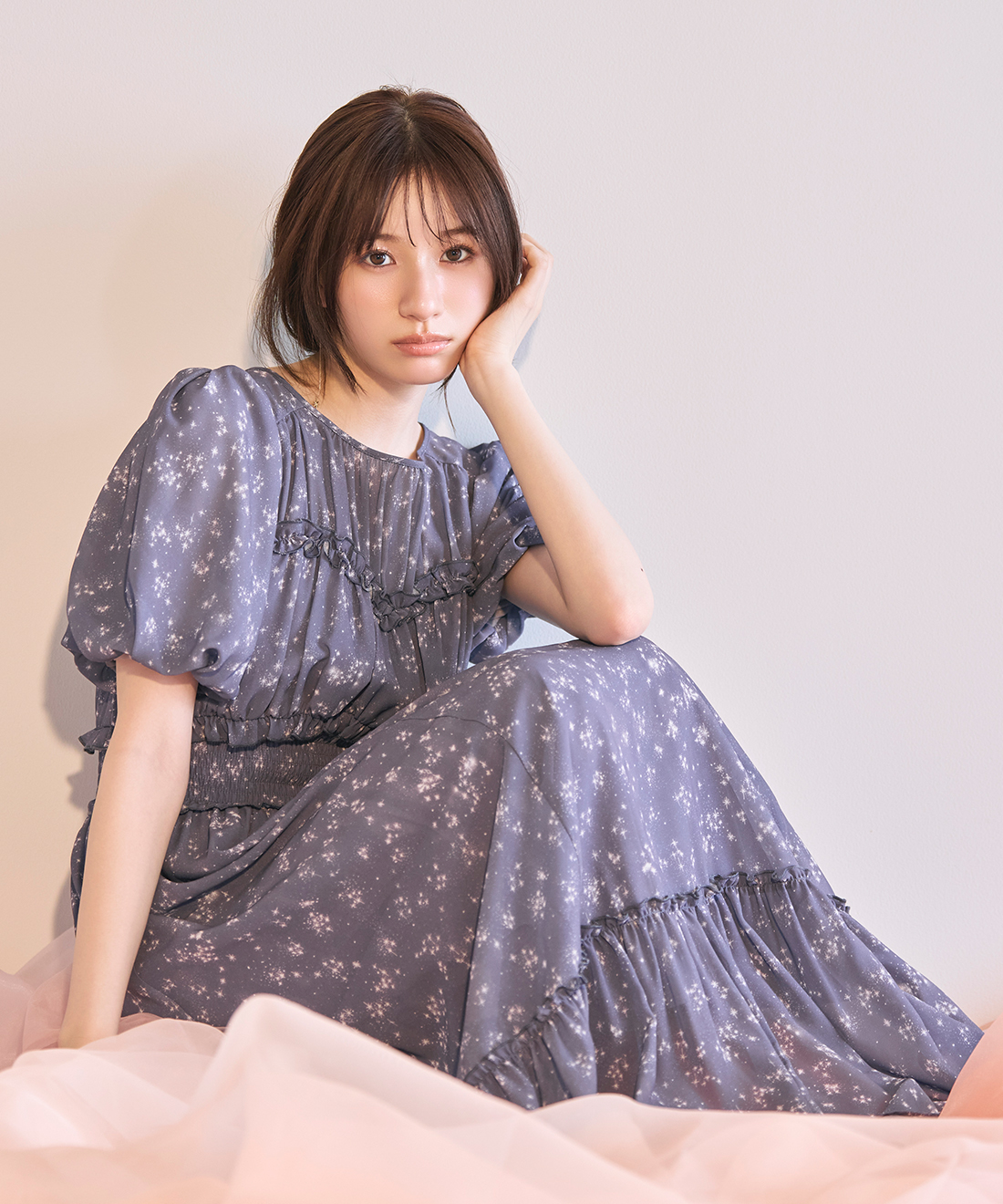 Lilliancarat ワンピース ダブル襟バイカラーワンピース｜PETAL ONLINE（ペタルオンライン）