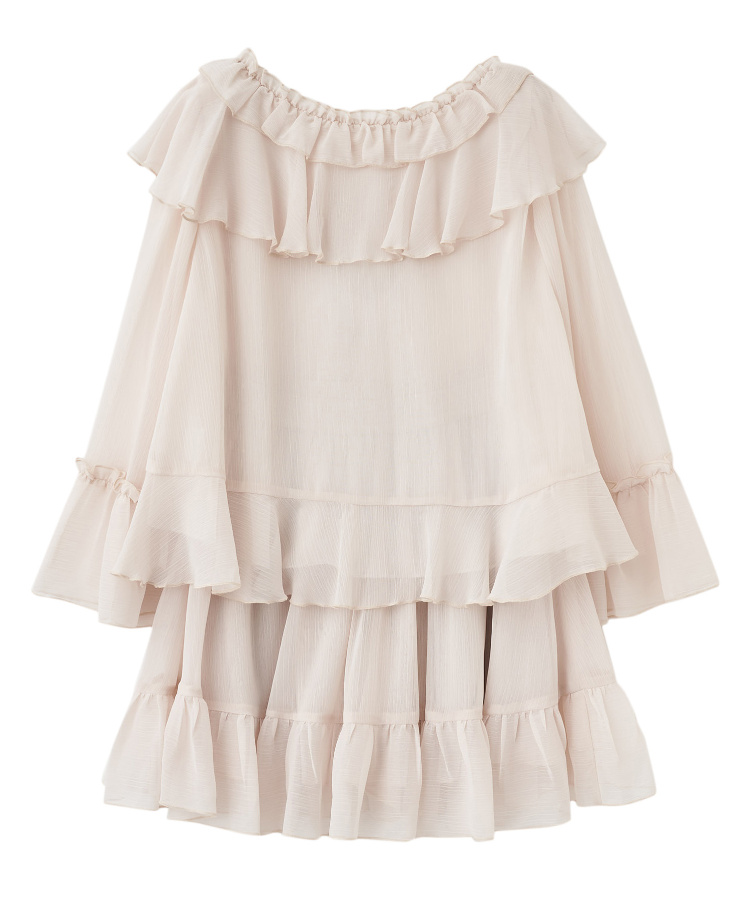 フリルブラウス＆スカショーパンセット｜PETAL ONLINE（ペタル