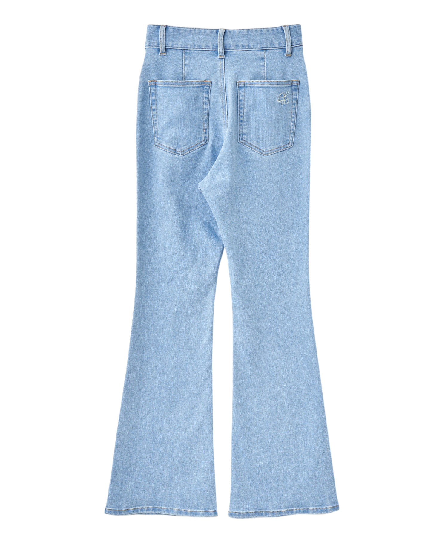 lacebelt flaredenim ペリキュール フレアデニム lacebelt flaredenim｜PELLICULE | ぺリキュール