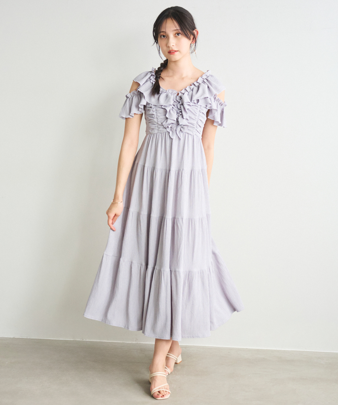 sea New York★フリルティアードワンピース★トゥモローランド sea New York☆フリルティアードワンピース☆トゥモローランド
