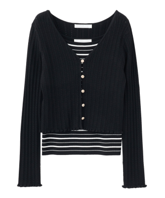 バイカラーアンサンブル