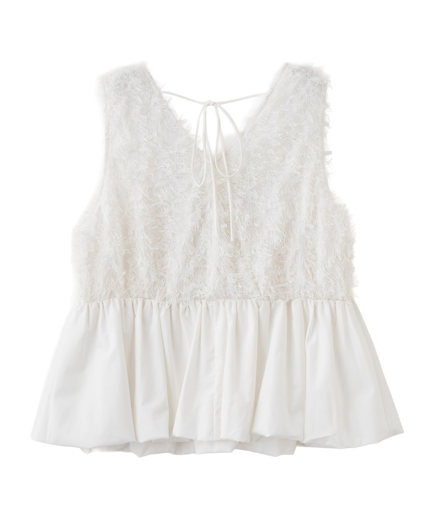 ジャガードドッキングペプラムトップス｜PETAL ONLINE（ペタルオンライン）