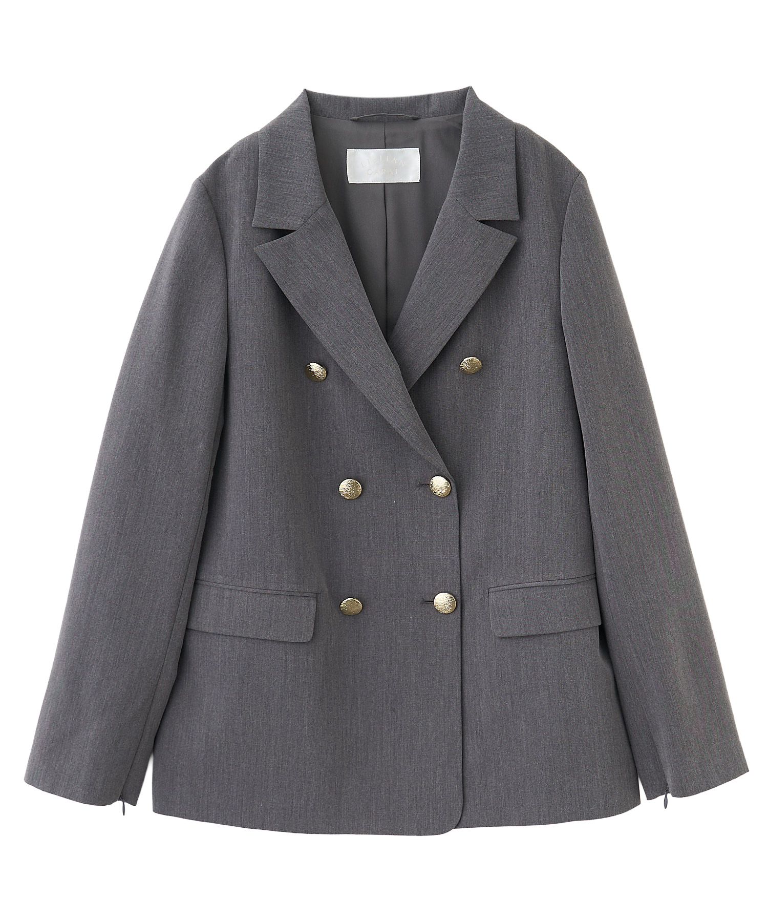 スリットスリーブジャケット LILLIAN CARAT SALE30%OFF+2点購入で10%OFFクーポン有／即日発送/LILLIAN CARAT