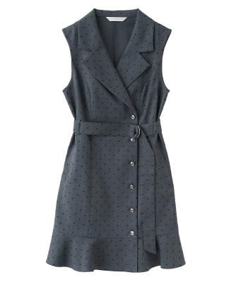 LILLIAN CARAT＊ヘムフレアジャケットミニワンピース ヘムフレアジャケットミニワンピース｜PETAL ONLINE（ペタル