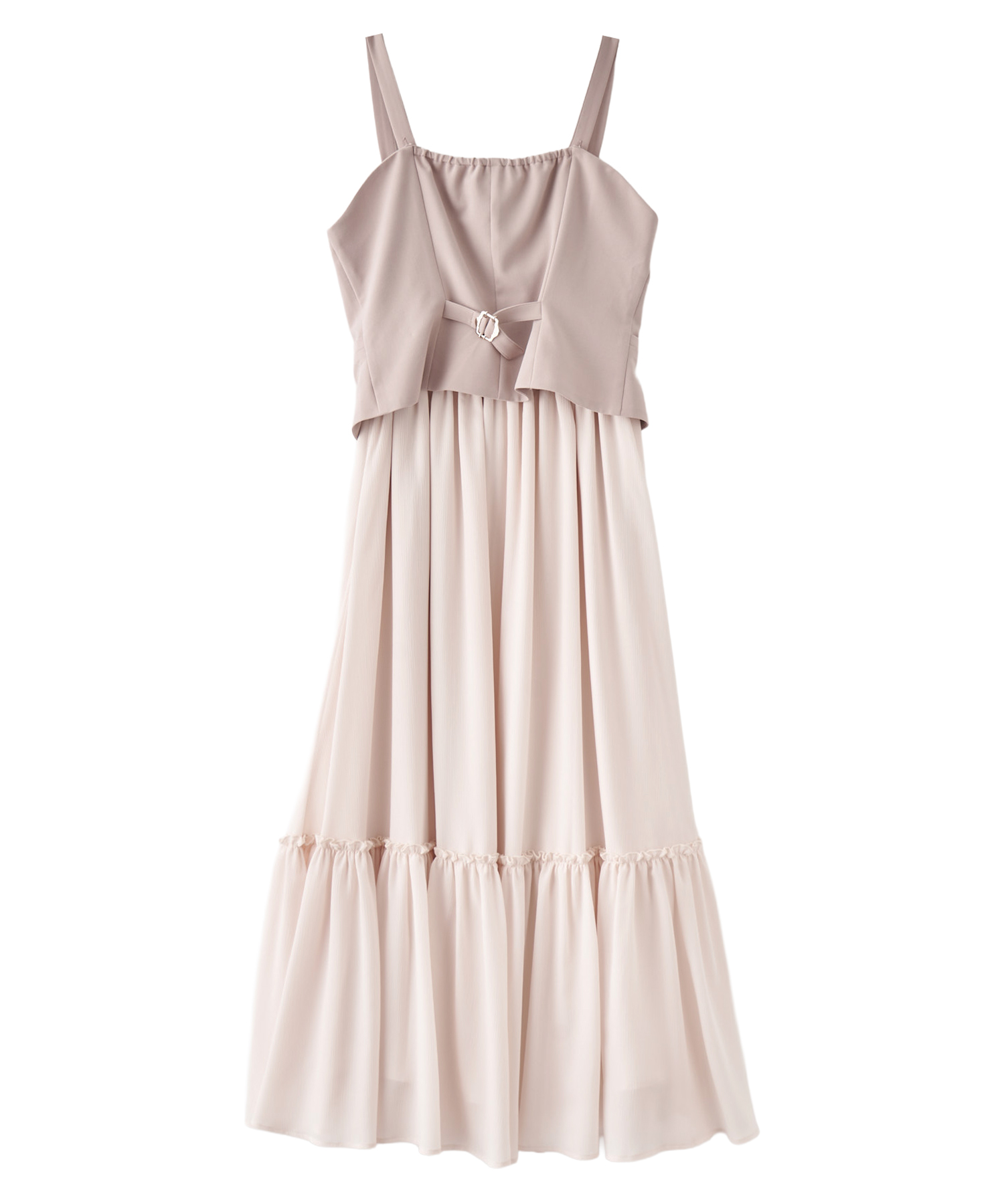 ジレキャミソール＆ティアードスカ―トセット｜PETAL ONLINE（ペタル