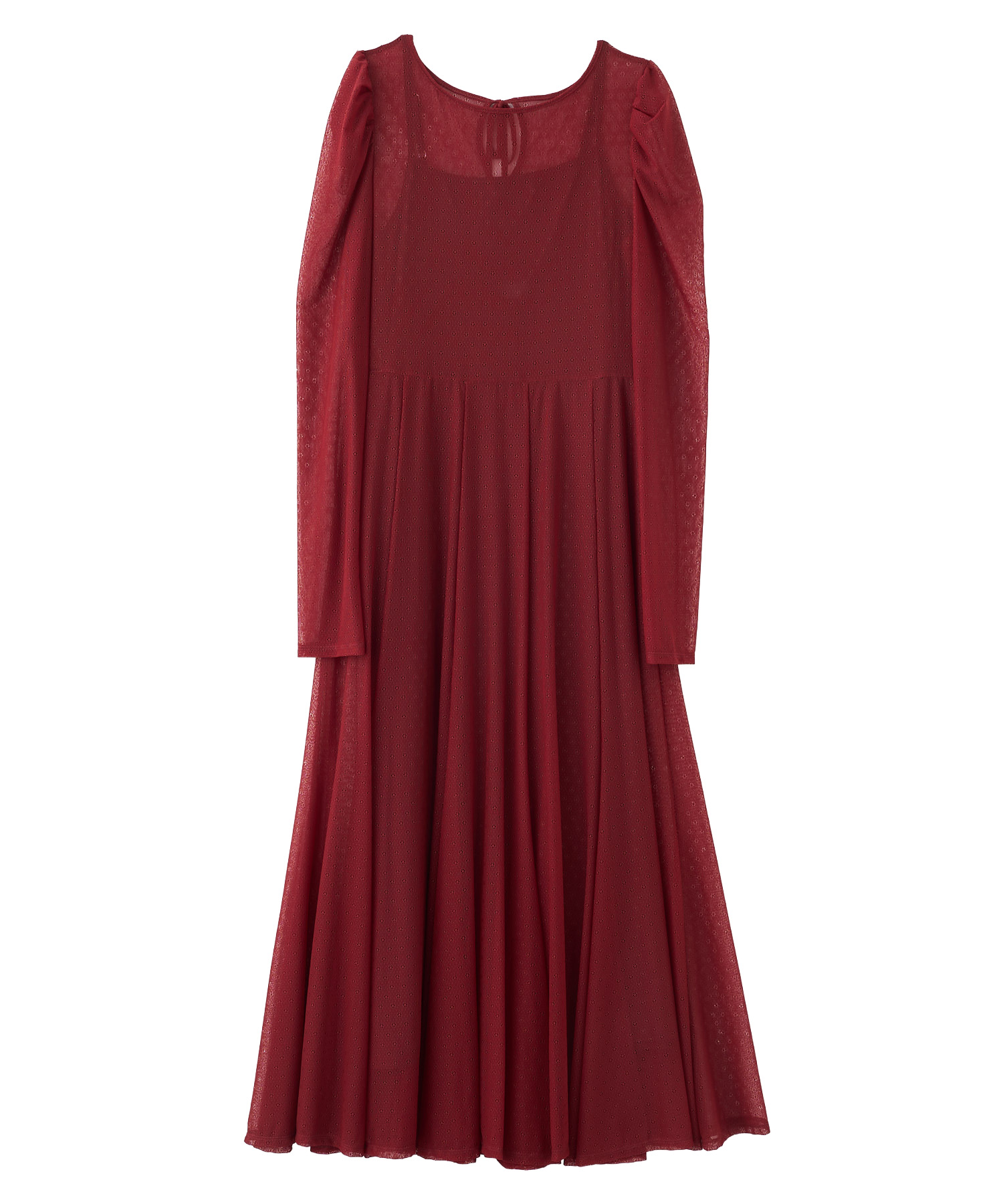 Poppy 花柄チュールワンピース　お値下げ相談 Flower puff sleeve tiered one-piece