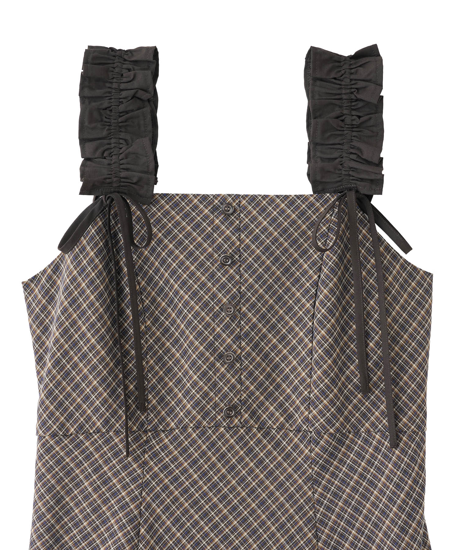 バリエーションフリルショルダーワンピース｜PETAL ONLINE（ペタル