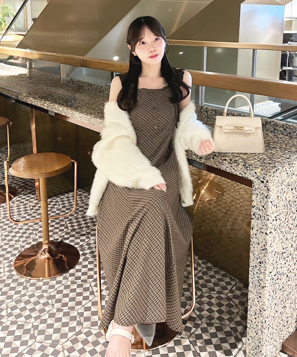 バリエーションフリルショルダーワンピース｜PETAL ONLINE（ペタル