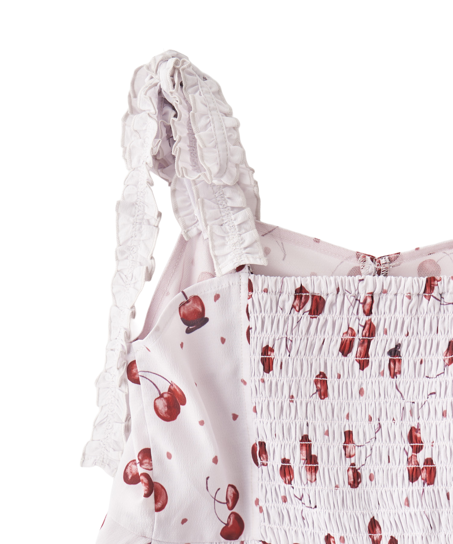 チェリープリントキャミソール＆スカートセット｜PETAL ONLINE