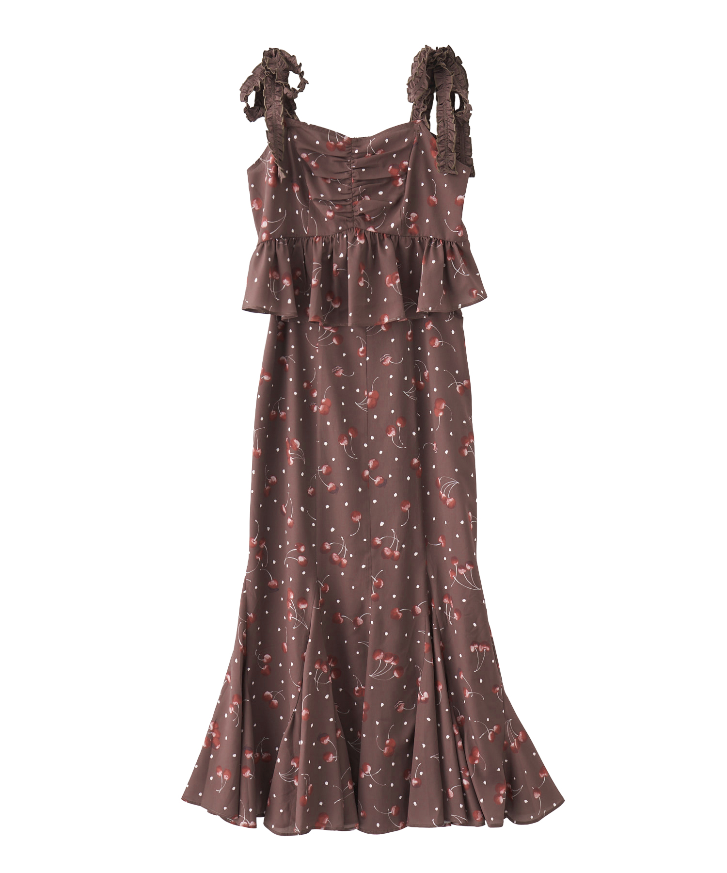 チェリープリントキャミソール＆スカートセット チェリープリントキャミソール＆スカートセット｜PETAL ONLINE