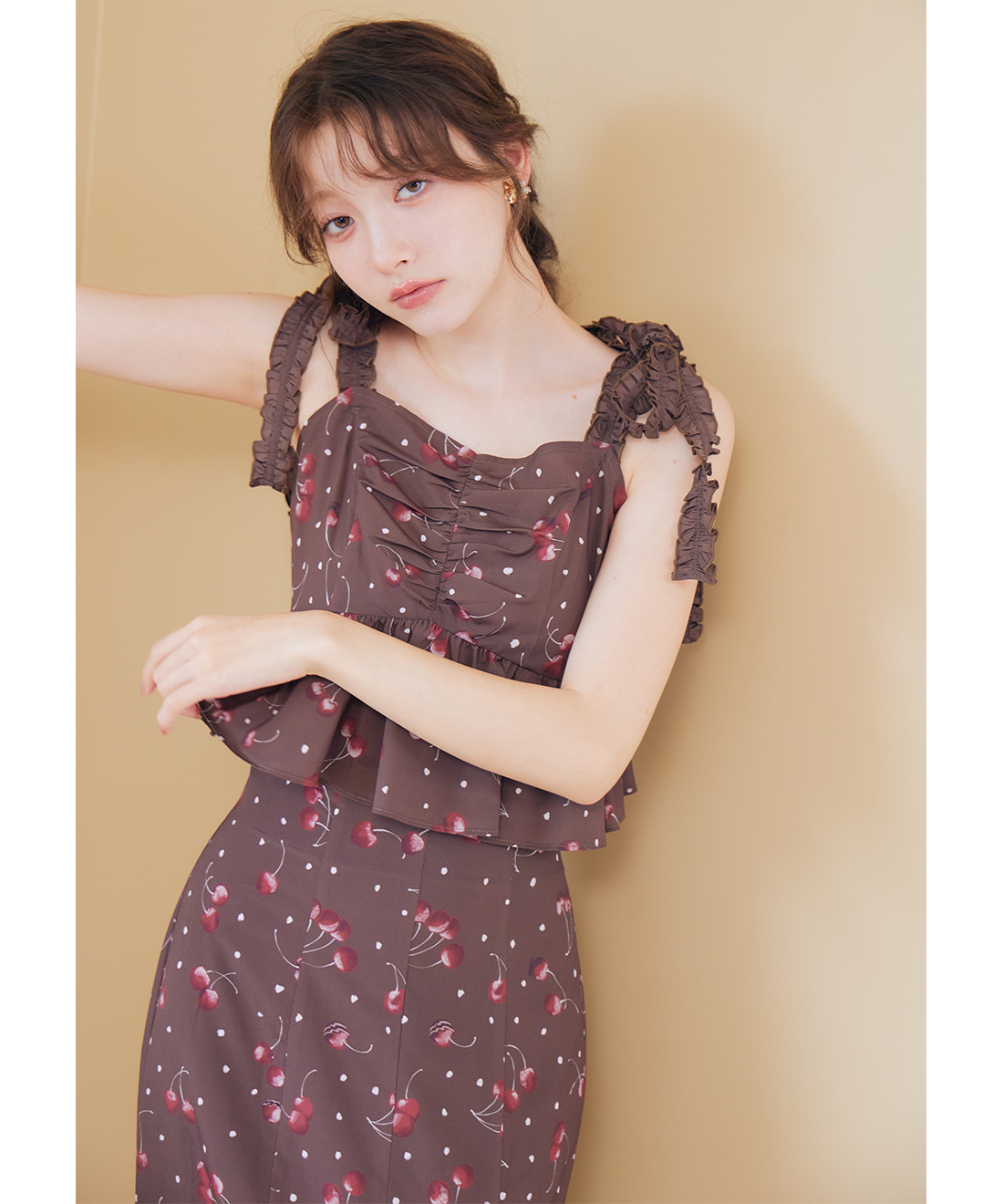 【送料無料】フリルスタイ(スモークミントチェリー) 送料無料】フリルスタイ(スモークミントチェリー) 送料無料】フリル