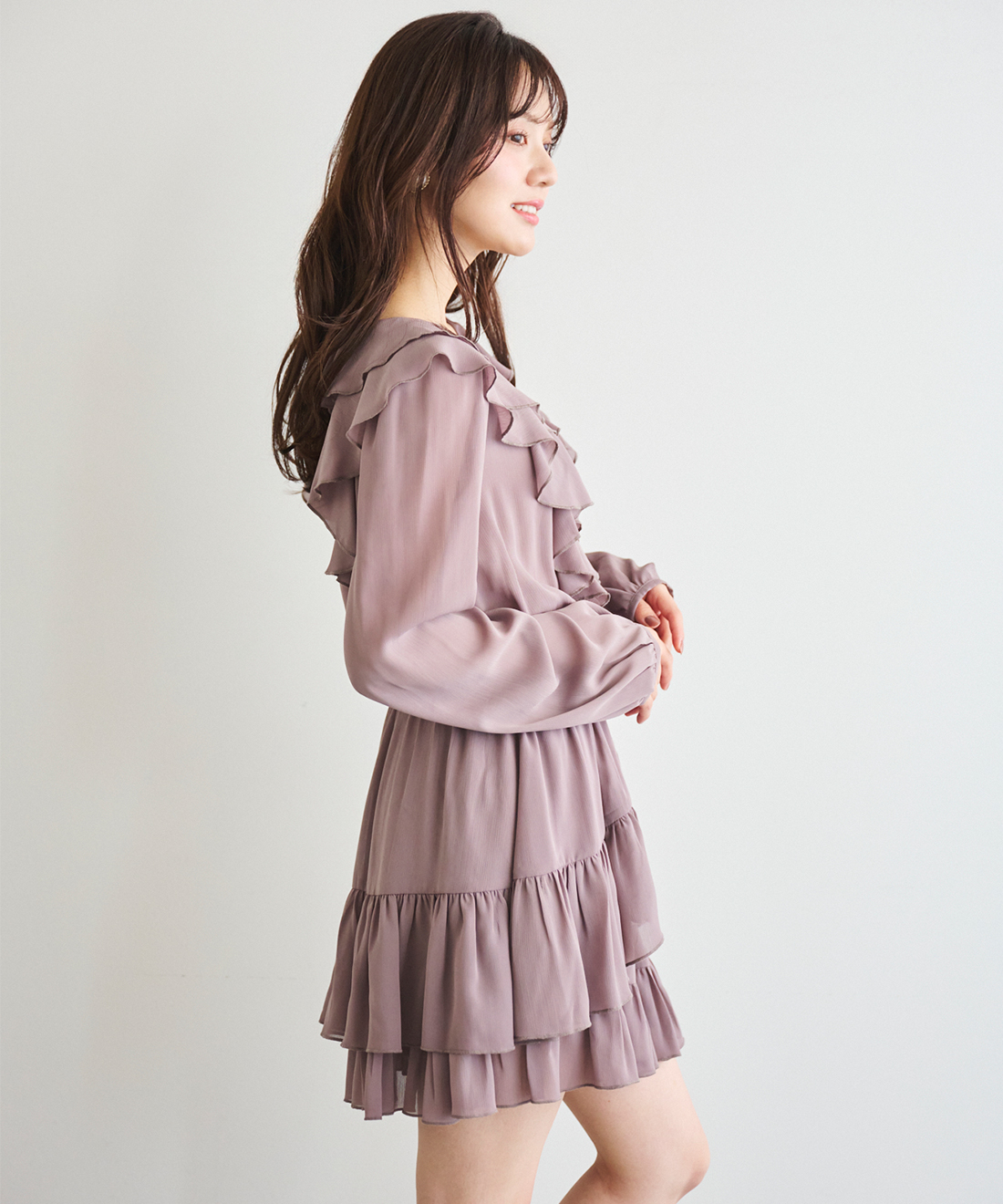 フリルペプラムブラウス＆ショートパンツセット｜PETAL ONLINE（ペタル