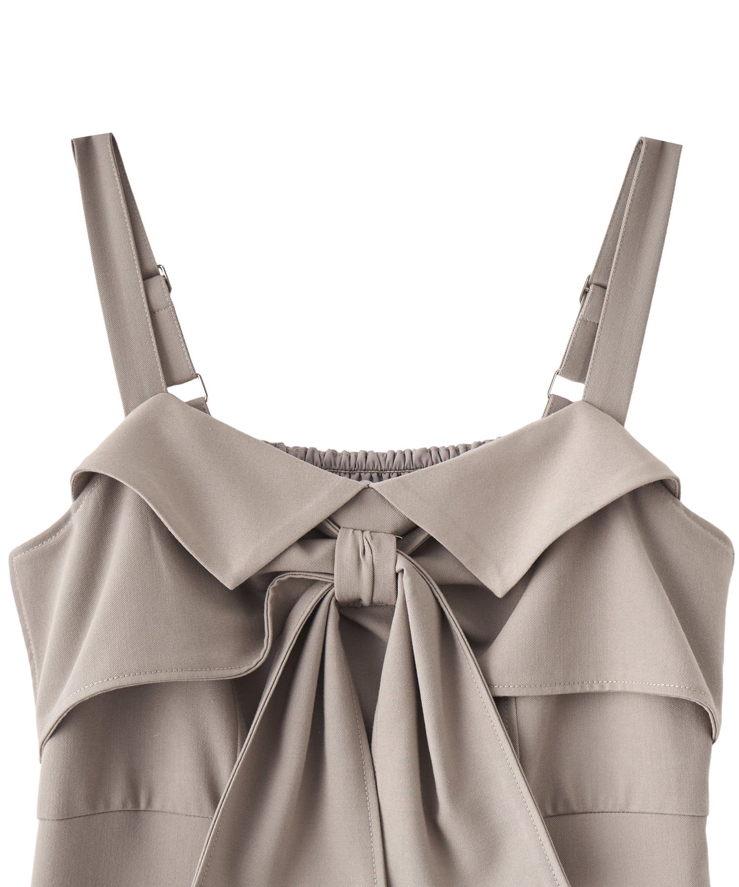 COCO DEAL リボンキャミワンピース ベージュ【美品】 COCO DEAL リボンキャミワンピース ベージュ