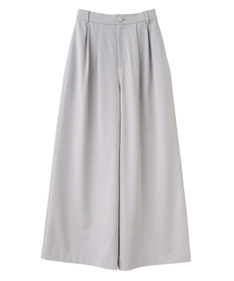 ビジューデザインワイドパンツ