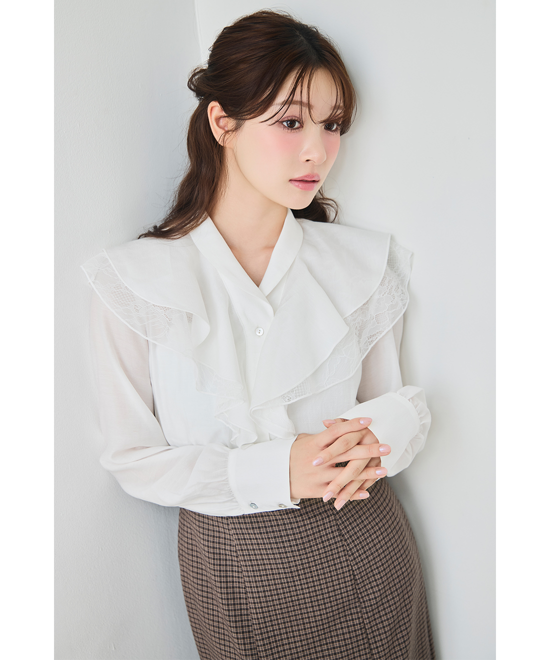 新品タグ付◾️LILLIAN CARATチュールフリルニット◾️ LILLIAN CARAT ドットチュールフリルニット - メルカリ