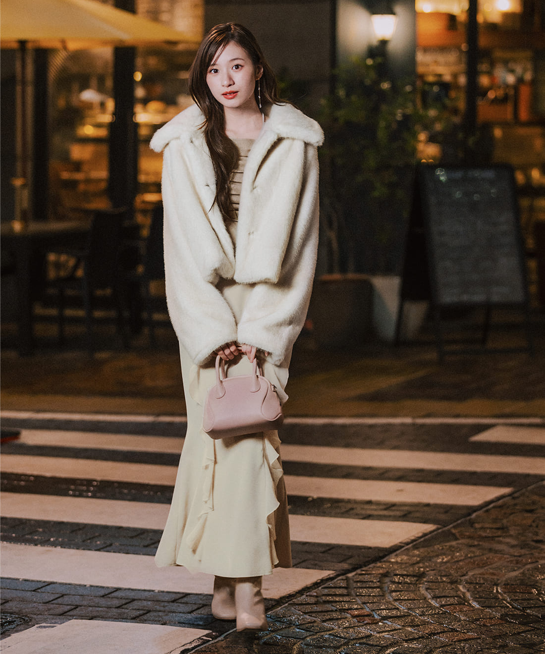 フェイクファーショートコート｜PETAL ONLINE（ペタルオンライン）