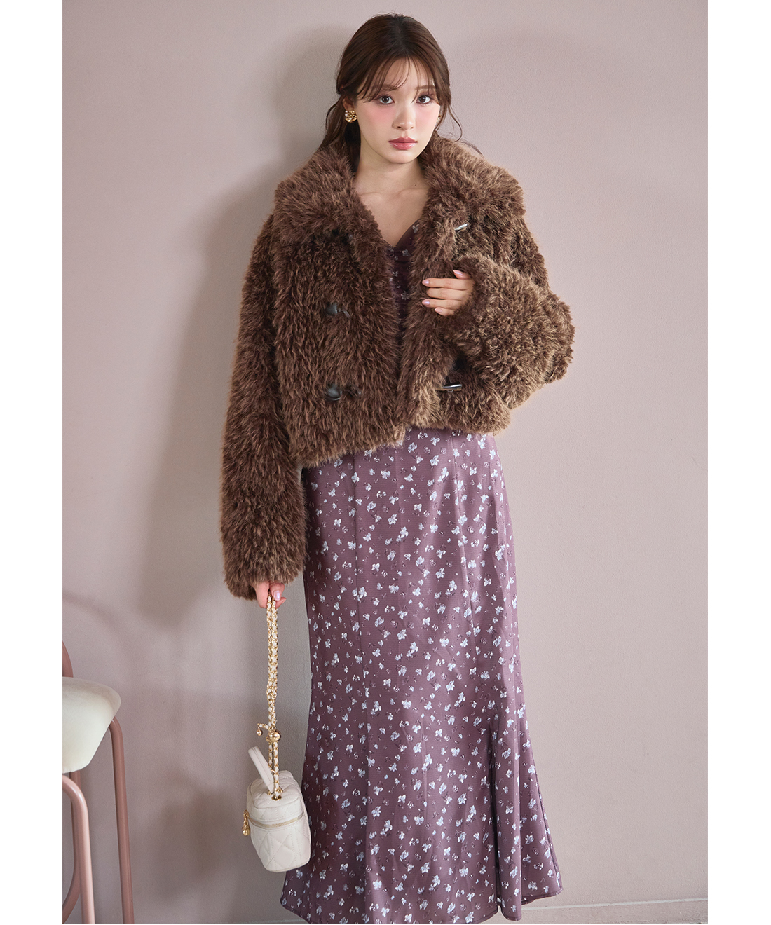 フェイクファーダッフルコート｜PETAL ONLINE（ペタルオンライン）