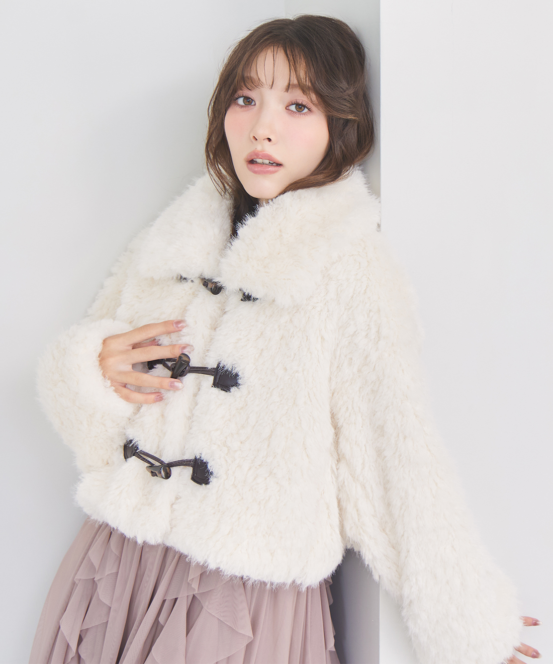 フェイクファーダッフルコート｜PETAL ONLINE（ペタルオンライン）