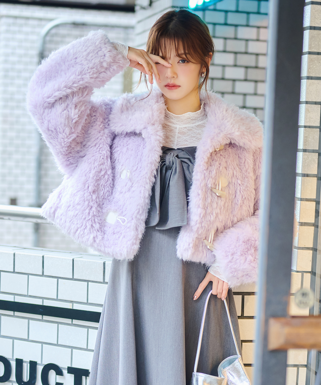 タイムセール⭐︎新品⭐︎MICA&DEAL ウールリバーコート　グレージュ ウールリバーミディコート - SOÉJU online store｜上質な大人の