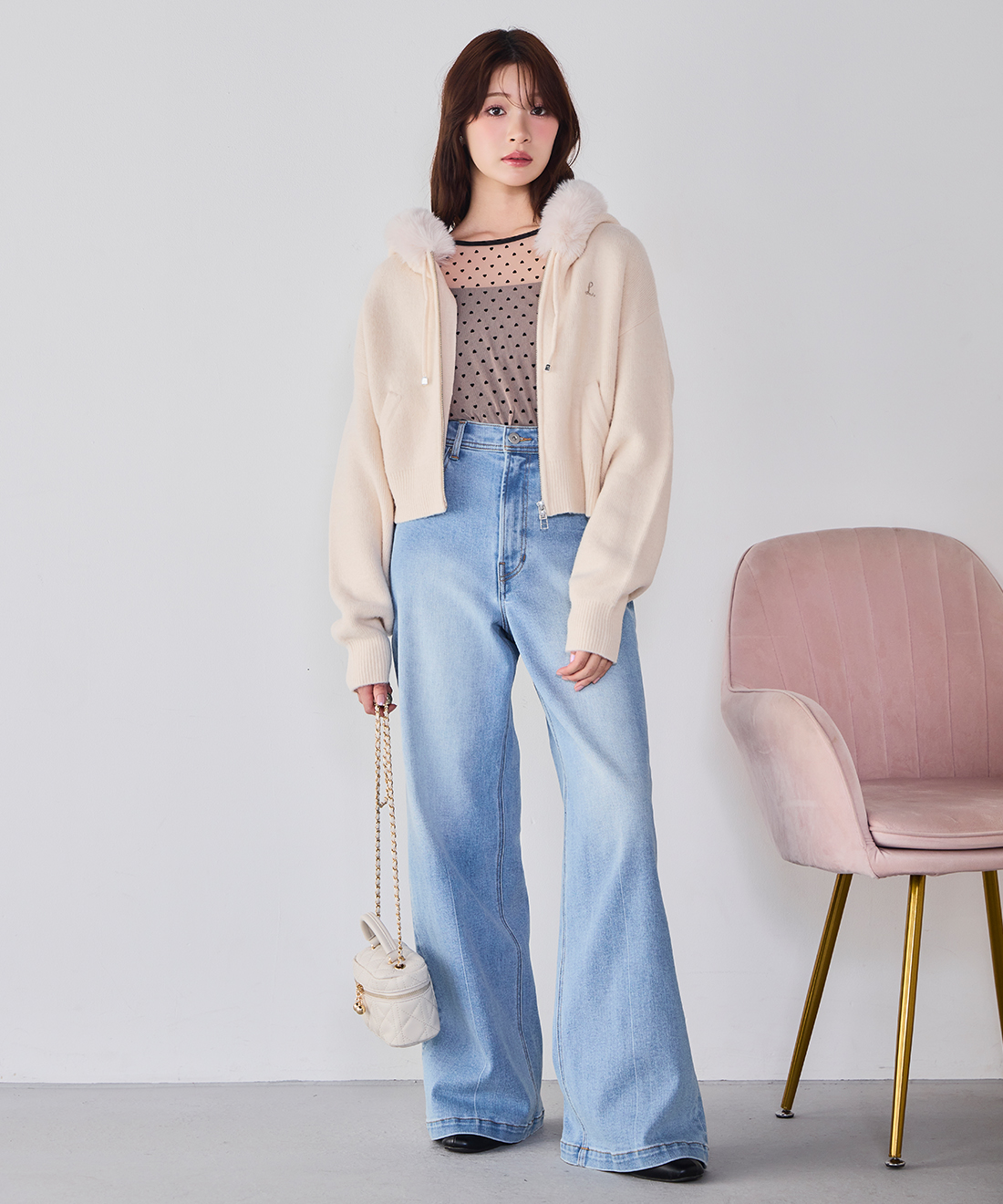 ハートフロッキーシアートップス｜PETAL ONLINE（ペタルオンライン）