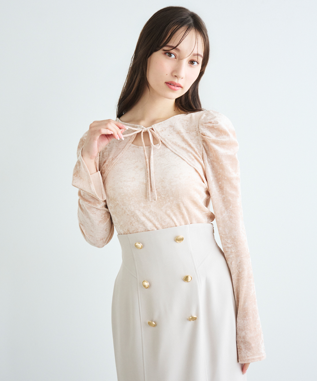 新品タグ付◾️LILLIAN CARATチュールフリルニット◾️ LILLIAN CARAT ドットチュールフリルニット - メルカリ