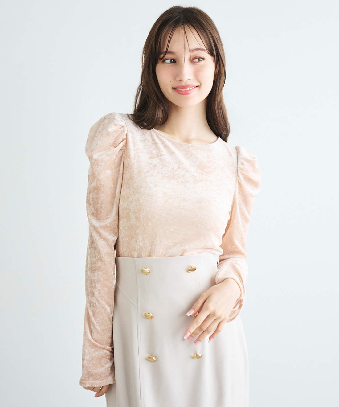 トップス IIPOA シアーベロア2WAYトップス｜PETAL ONLINE（ペタルオンライン）