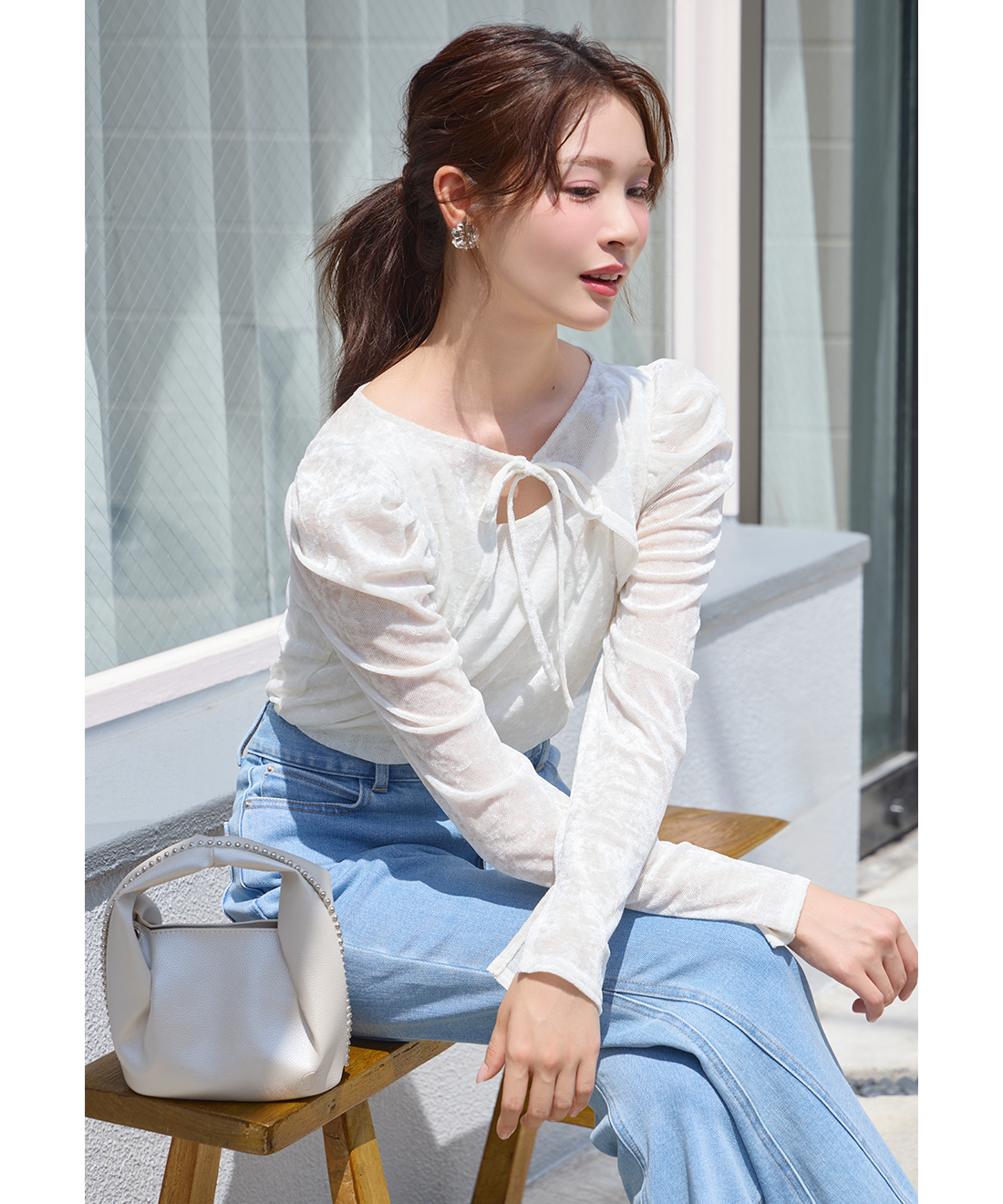 トップス aiai シアーベロア2WAYトップス｜PETAL ONLINE（ペタルオンライン）