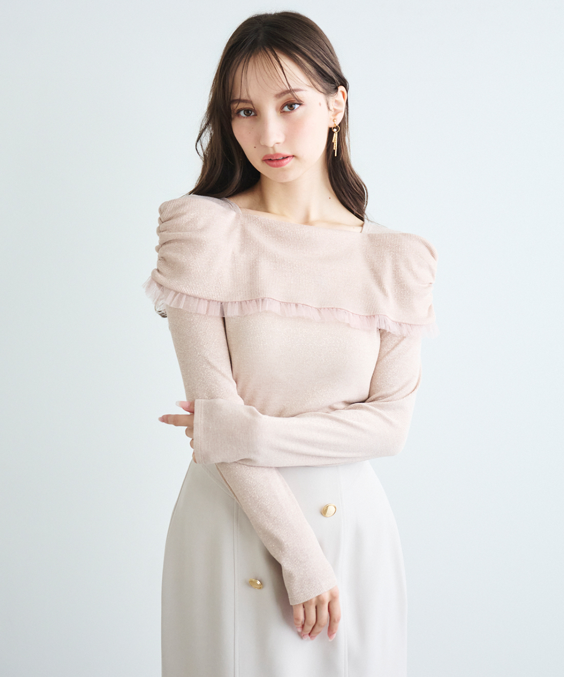 オフショルラメトップス｜PETAL ONLINE（ペタルオンライン）