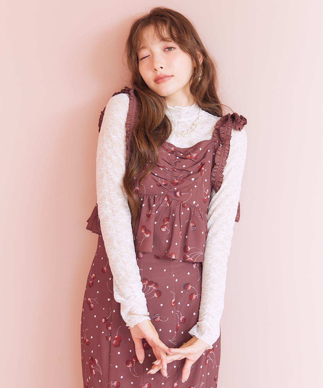 レースハイネックトップス｜PETAL ONLINE（ペタルオンライン）