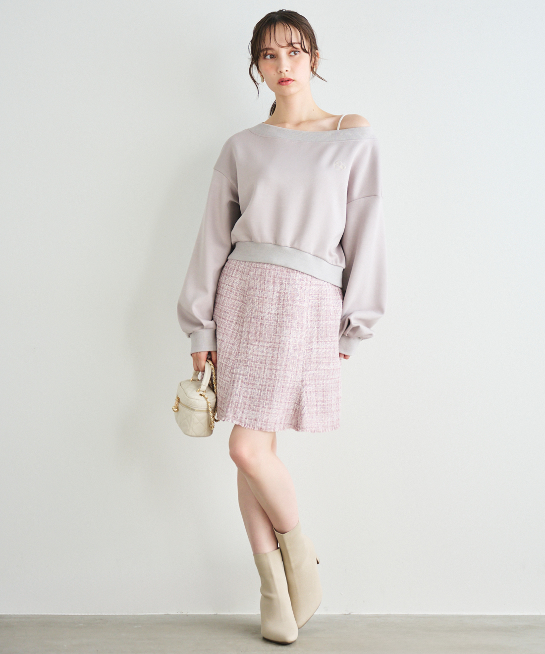 ボンディングオフショルトップス｜PETAL ONLINE（ペタルオンライン）