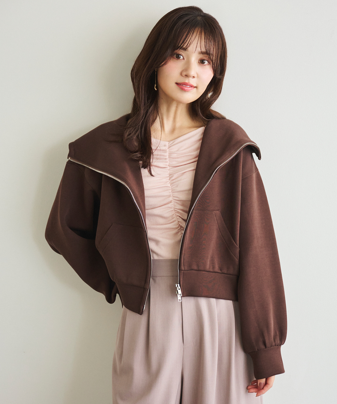 ボンディングパーカー｜PETAL ONLINE（ペタルオンライン）