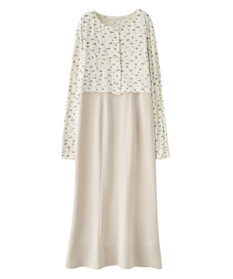 リトルフラワープリントカーディガン＆ワンピースセット