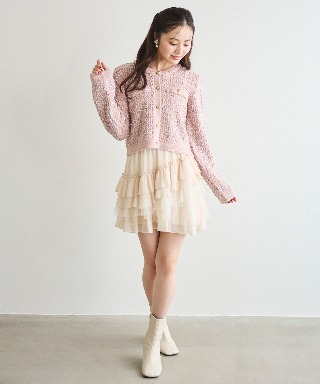 ティアードミニキャミワンピース｜PETAL ONLINE（ペタルオンライン）